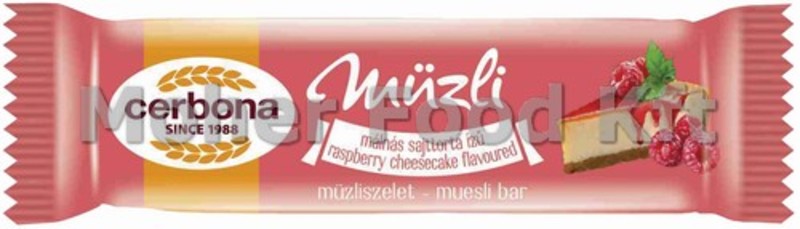 Cerbona 20g Müzliszel MálnSajt