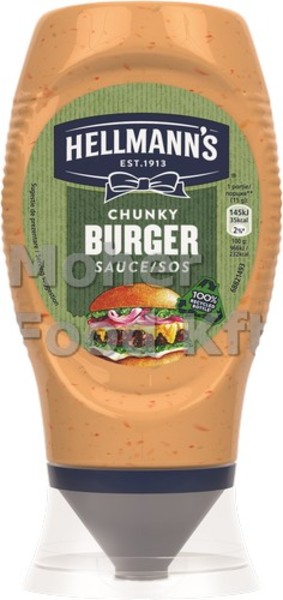 Hellmann's 250ml Chunky Burger