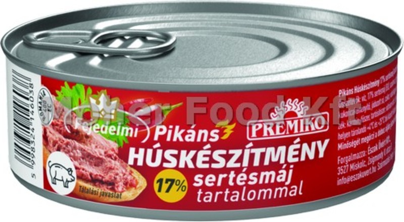 Premiko 100g PikánsSertésmájkr