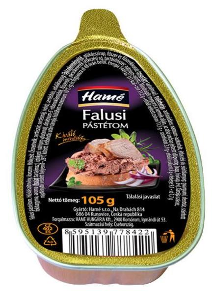 Hamé 105g Falusi Pástétom