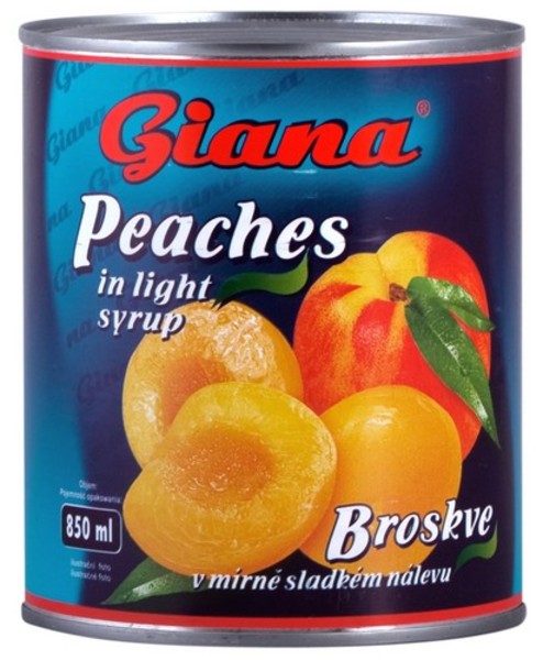 Giana Őszibarack 850 ml