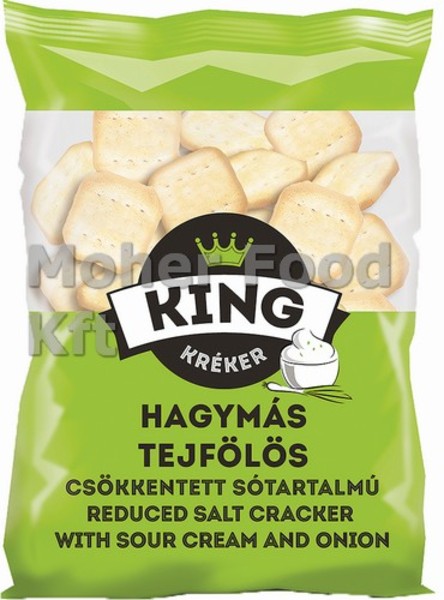 King Kréker 100g Hagyma-Tejföl