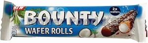 Bounty Wafer Rolls 22,5g