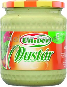 Univer Mustár 530 g üveg