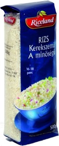 Riceland 500g KerekSzemű Rizs